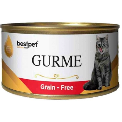 Üreticiniz Bestpet Gurme Jöleli Kuzu Etli Yetişkin Konserve Kedi Maması 1 Adet 100 Gr 481348