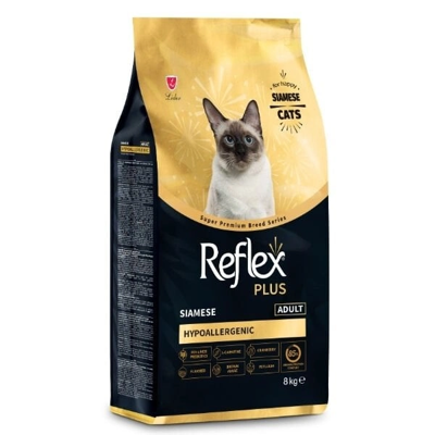 Üreticiniz Reflex Plus Siamese Hypoallergenic Tavuklu Yetişkin Kedi Maması 8 Kg 481348