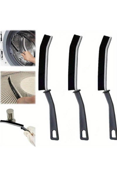 3 ADET Çok Amaçlı Multi İnce Temizlik Fırçası Derz Arası Banyo Mutfak Lavabo Detay Temizleme Fırçası