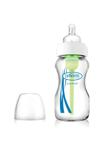 Dr.Brown'S Dr Brown'S Natural Flow Geniş Ağız 9Oz/ 270 Ml Cam Biberon Tekli Paket