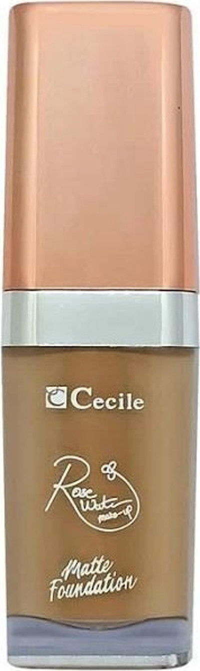Cecile Rose Water Matte Foundation Mat Fondöten 01