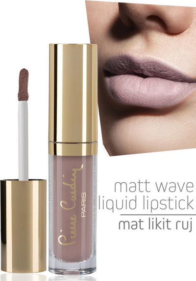 Pierre Cardin Matt Wave Liquid Lipstick – Mat Likit Ruj - Mocha Cream