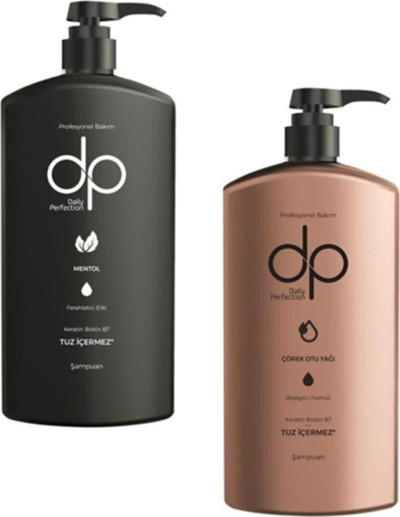 Dp Daily Perfection Mentol Ferahlatıcı 800 Ml Çörek Otu Yağı 800 Ml Şampuan