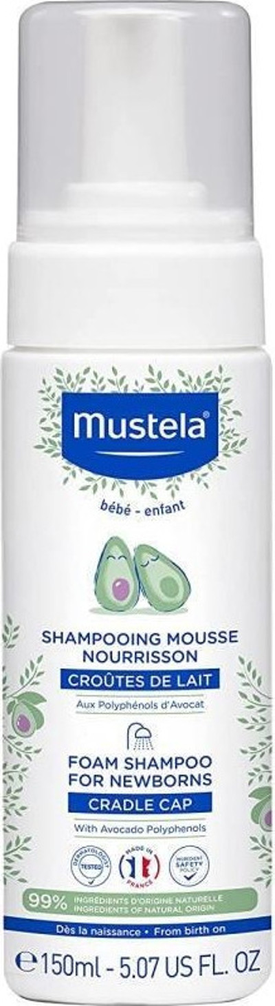 Mustela Yenidoğan Köpük Şampuanı 150 Ml