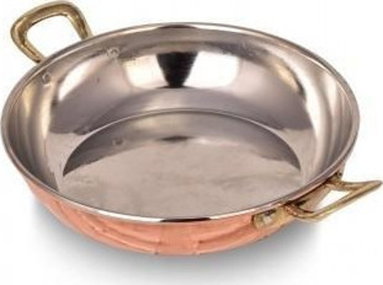 Turna Bakır Çelebi Tava 1 No 14 Cm Düz Kırmızı Turna7593-1