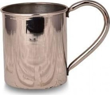 Turna Bakır Cup Bardak 2 No Düz 450 Ml Nikel Turna0452-2