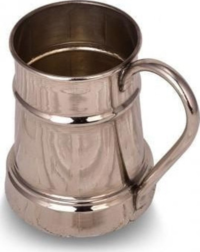 Turna Bakır Debito Bardak Düz 600 Ml Nikel Turna0455-2