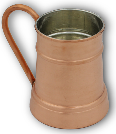 Turna Bakır Debito Bardak Düz 600 Ml Skoç Turna0455-4