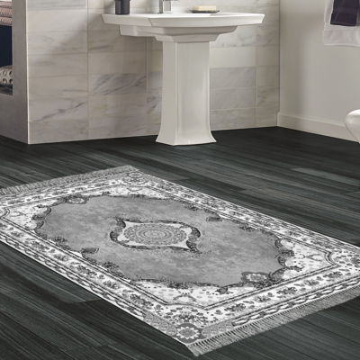 Eko Trend DJT Banyo Paspası Yıkanabilir Kaymaz Taban 721 Klasik Kahve