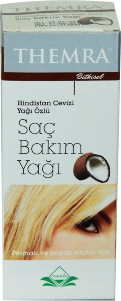 Themra Hindistan Cevizili Saç Bakım Yağı 100 ml