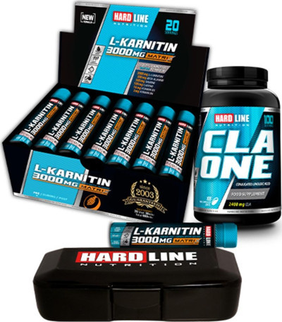Hardline L-karnitin Matrix 3000 Mg + Cla One + Anahtarlık Şeftali Aromalı