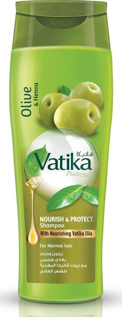 Vatika Naturals Şampuan Nem Koruma Zeytin Ve Kına 400 Ml