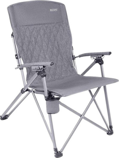 Trono 3 Katlanabilir Kamp Sandalyesi - Orcamp - Kademeli - Gri