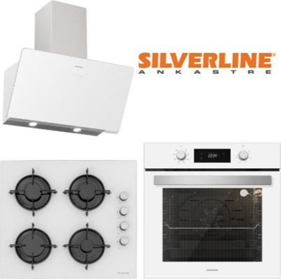 Silverline Ankastre Set (Bo6504W01-3457 Soho-Cs5349W01)