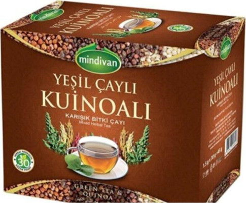 Mindivan Kinoalı Yesilcayli Bitkisel 30Lu Cay Mindivan