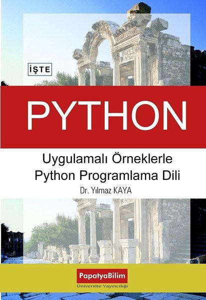 Uygulamalı Örneklerle Python Programlama Dili - Yılmaz Kaya Kitabı ...