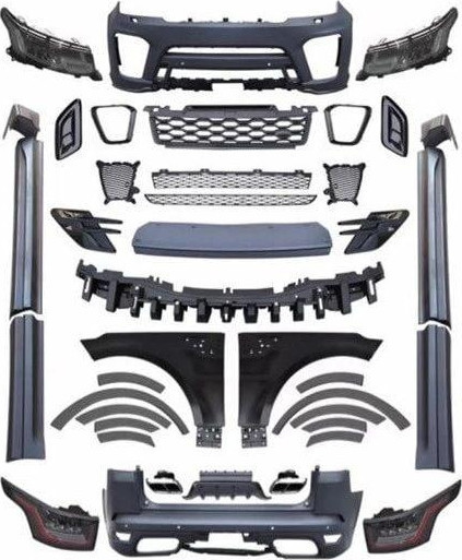 Autogp Range rover sport l494 svr yeni görünüm body kit seti 2013 / ...