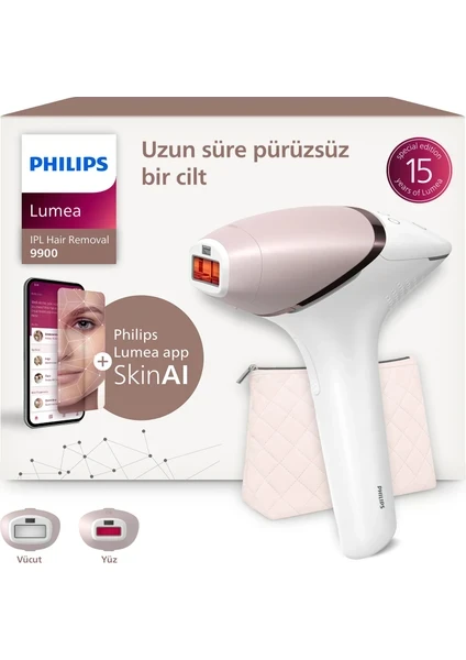 Philips Lumea SenseIQ Series 9900 BRI950/02 IPL Lazer Epilasyon Aleti