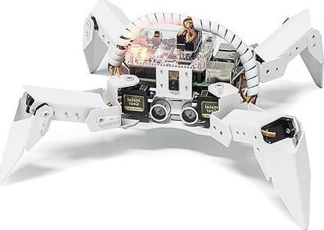 SunFounder PiCrawler AI Robot kiti Raspberry Pi için Kamera Modüllü