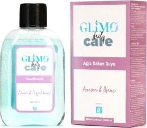 Glimo Daily Care Anason ve Nane Aromalı 250 ml Gargara