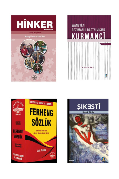 Dara Yayınları Kürtçe Öğreniyorum - Kürtçe Sözlük - Ferheng - Hinker Kürtçe Öğrenme Seti - Ikinci Seviye