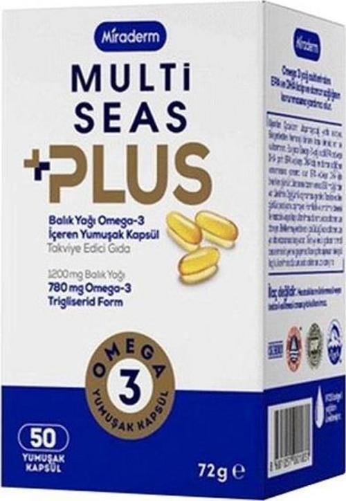 Multi Seas Plus Omega 3 1200 Mg 50 Kapsül