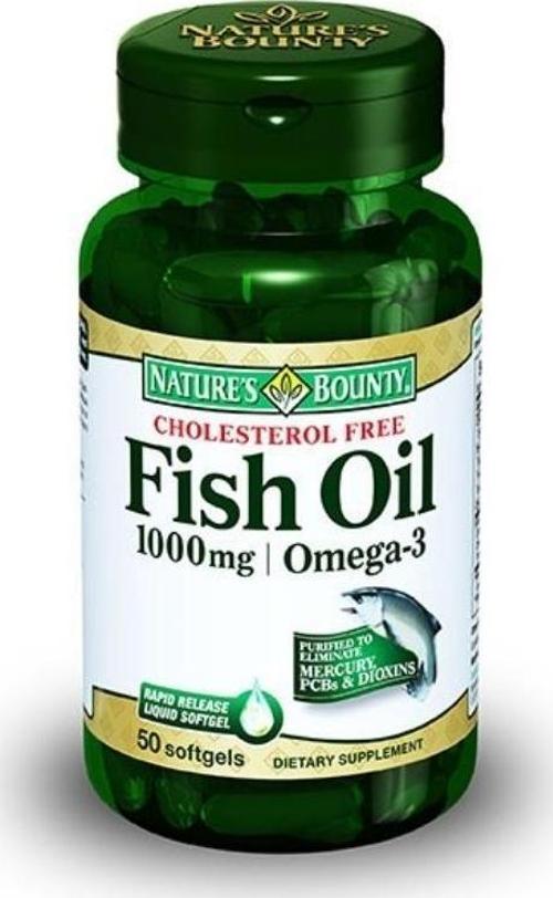 Fish Oil 1000 Mg Omega-3 50 Kapsül