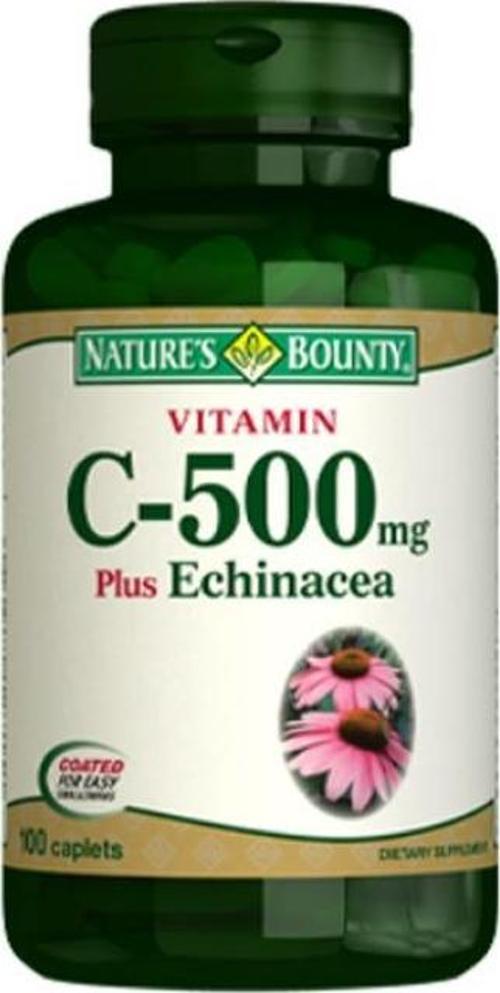 Vitamin C-500 mg Plus Echinacea Takviye Edici Gıda 100 Tablet
