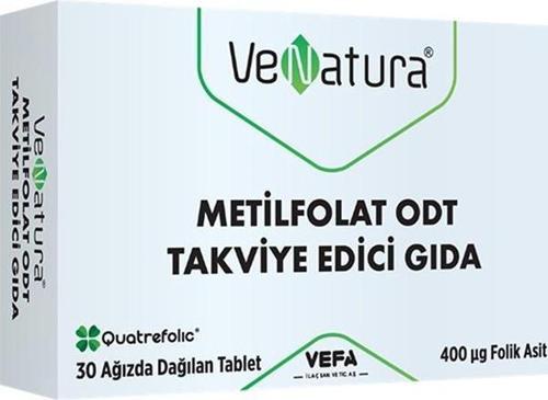 Metilfolat ODT 30 Ağızda Dağılan Tablet