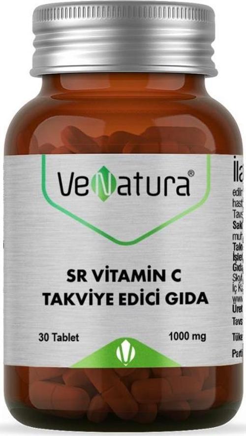 SR Vitamin C 1000 mg Takviye Edici Gıda 30 Tablet