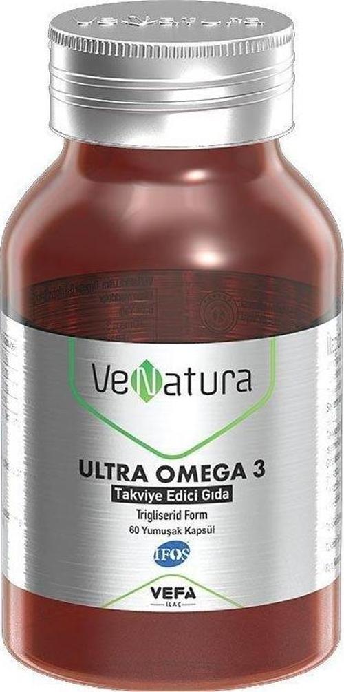 Ultra Omega 3 Takviye Edici Gıda 60 Kapsül