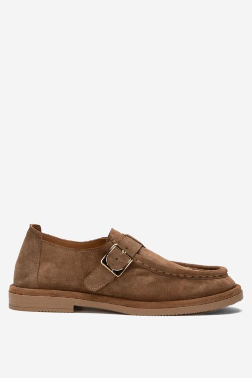 Kadın Comfort Casual Ayakkabı Gerçek Deri RC 40228 TÜTÜN
