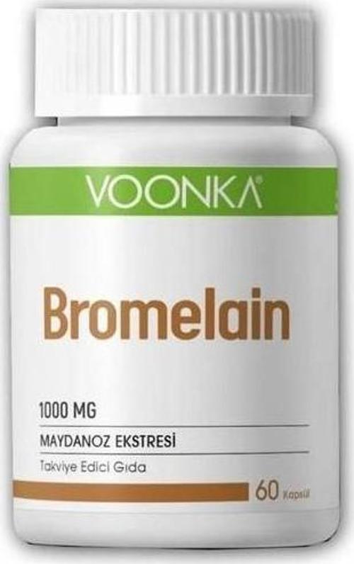 Bromelain 1000 mg 60 Kapsül