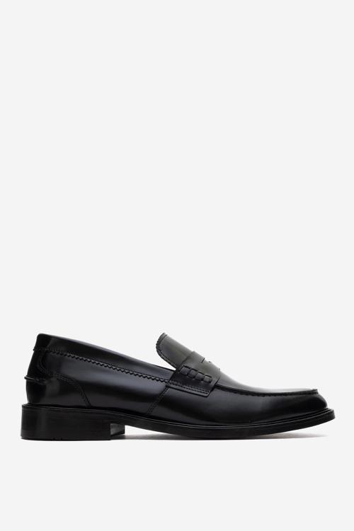 Erkek Klasik Rugan Deri Loafer Gerçek Deri CR 2655 SİYAH