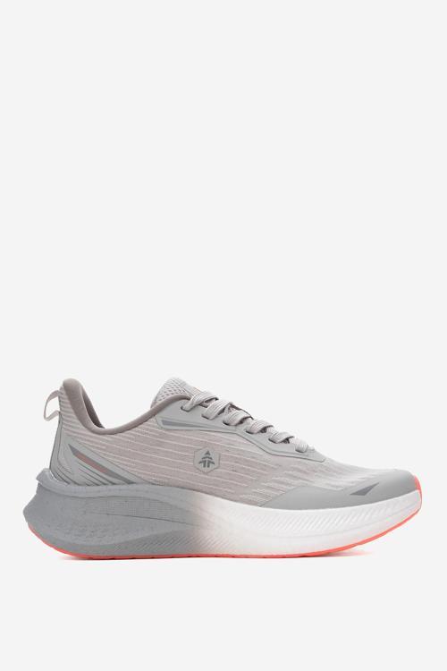 Kadın Kalın Taban Bağcıklı Sneaker HJ 25063Z GRİ