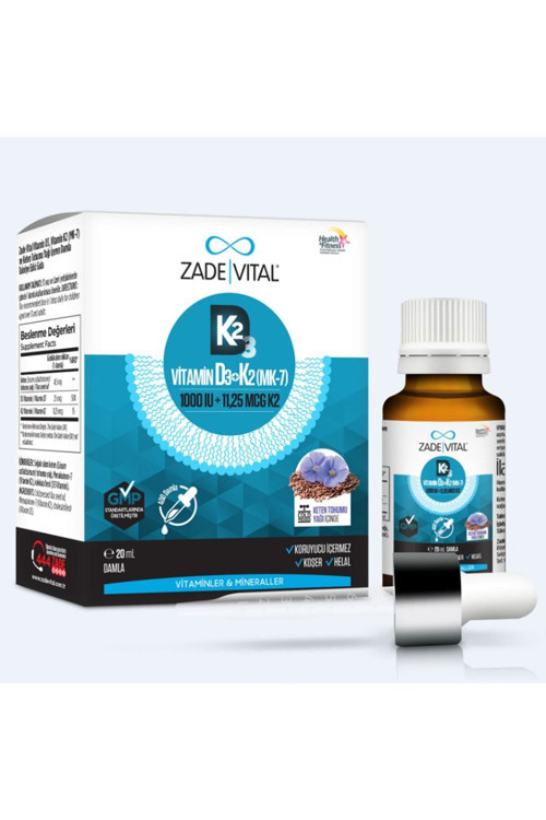 Vitamin D3k2 1000 Iu Damla 20 ml