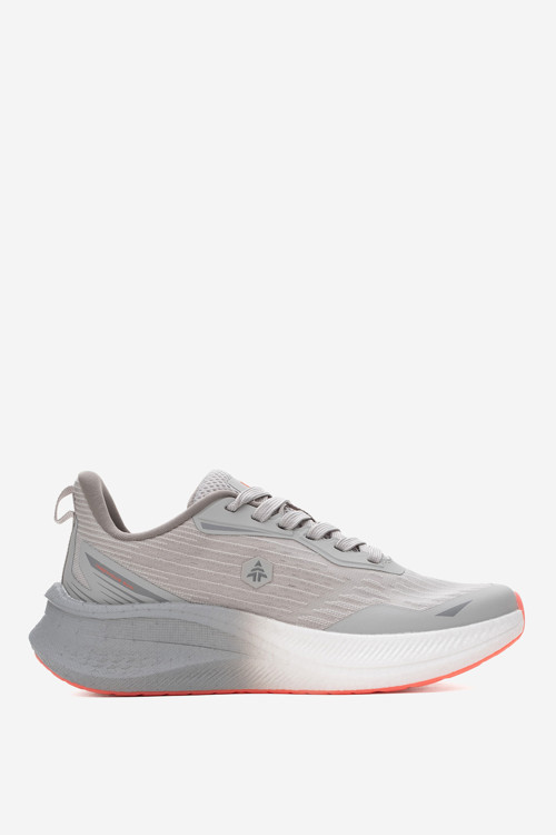 Kadın Kalın Taban Bağcıklı Sneaker HJ 25063Z GRİ