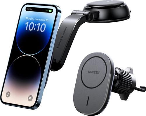 15W iPhone Magsafe Telefon Tutucu Araç içi Kablosuz Şarj Cihazı