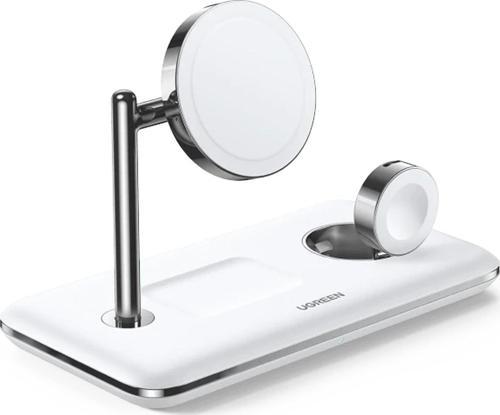 3 ‘ü 1 Arada iPhone Airpods Apple Watch MagSafe 25W Kablosuz Şarj Cihazı Stand