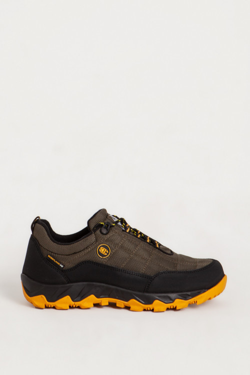 Kadın Kalın Taban Bağcıklı Comfort Casual Ayakkabı SC 14164 HAKİ