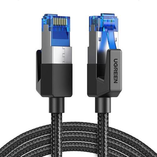 Cat8 25Gbps 2000Mhz Örgülü Ethernet Kablosu 2 Metre