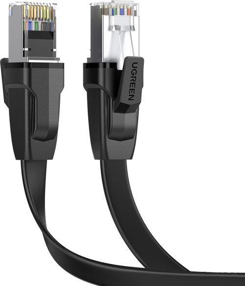 CAT8 40Gbps U/FTP Flat RJ45 Ethernet Ağ Kablosu 5 Metre