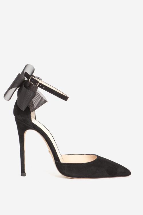 Kadın Stiletto Sivri Burun Abiye Topuklu Ayakkabı SY 27353 SİYAH