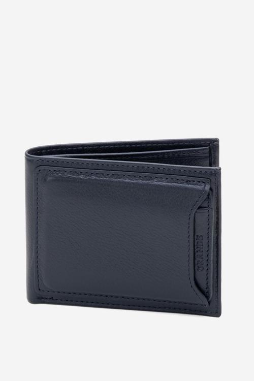 GD 1595 Hakiki Deri Erkek Cüzdan&Kartlık LACİVERT