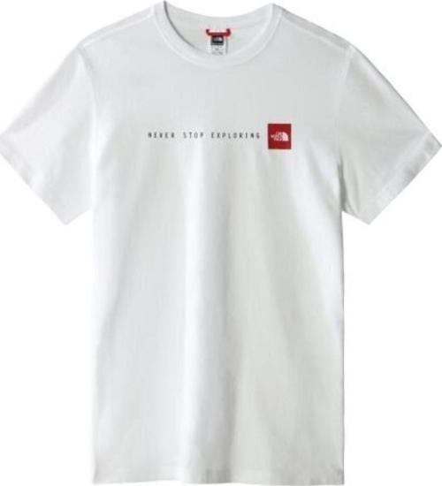 Beyaz Logo Baskılı T-shırt
