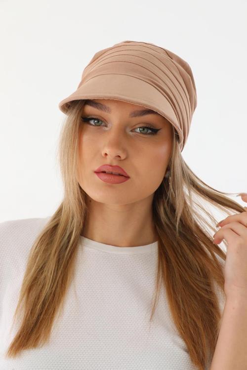 Safari Bağlamalı Vizon Siperli Bandana Vizör
