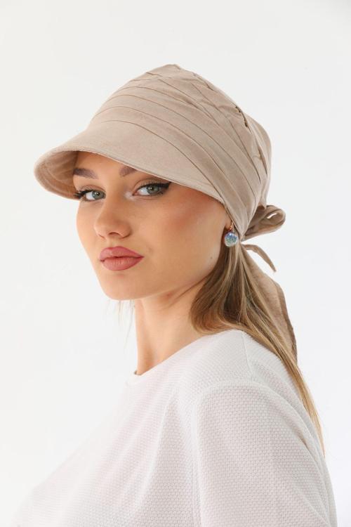 Safari Bağlamalı Taş Siperli Bandana Vizör