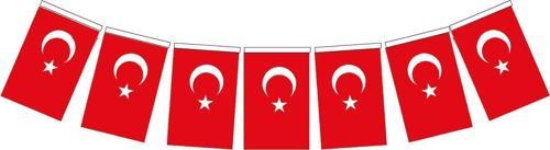 Gen-Of Büyük İpli Kağıt Türk Bayrağı 40 lı