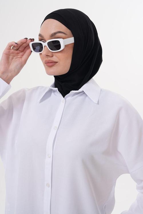 Tesettür Hijap İkili Bone Şal