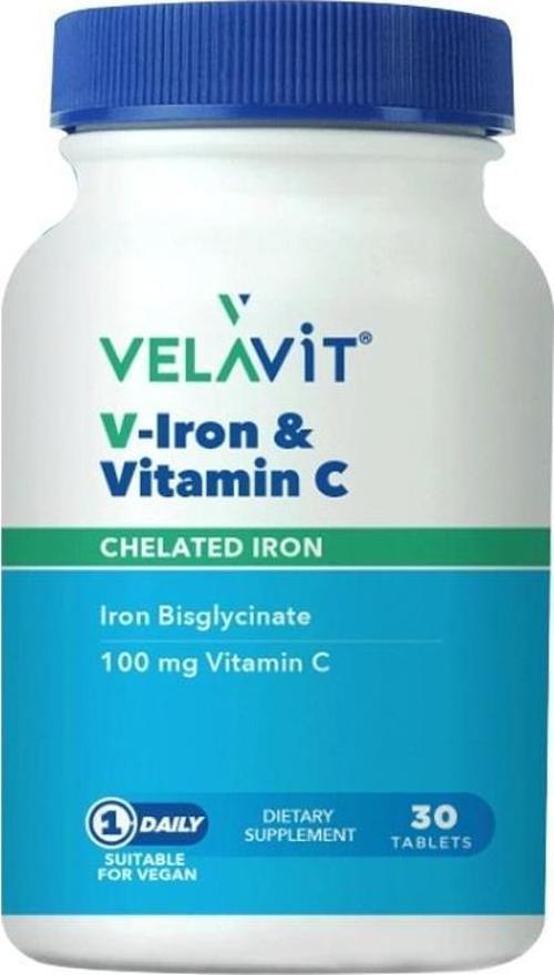V-İron & Vitamin C İçeren Takviye Edici Gıda